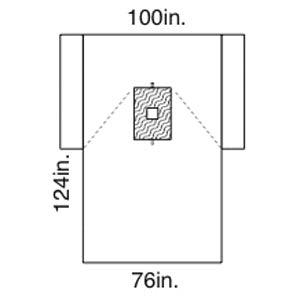 Breast Drape, 10/cs