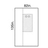 Femoral Angiography Drape, Window, X-Long, Sterile, 14/cs
