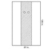 Femoral Angiography Drape, 87" x 135", X-Long, Sterile, 16/cs