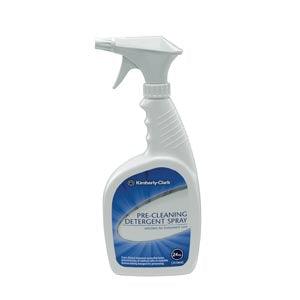 Pre-Cleaning Detergent Spray, 24 oz Spray Bottle, 12/cs