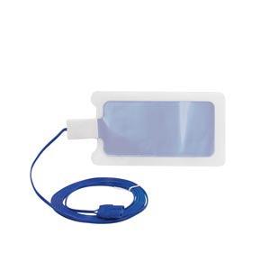 Disposable Solid Adult Return Electrode, 2.8M Cable Solid, 50/bx (15 bx/plt)