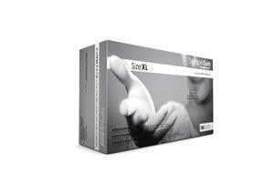 Exam Glove, Nitrile, Textured, X-Large, Powder Free (PF), 180/bx, 10 bx/cs