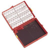Needle Counter 1840, Foam Block, 40/70 Count/ Capacity, Single Black Magnet, 8/bx, 8 bx/cs