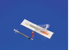 Insulin Syringe, 1/2mL (50 units), 29G x ½