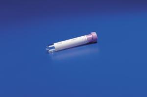 Standard Blood Collection Tube, Liquid Additive, 16mm x 100mm, 10mL, Silicone Coated Lavender Stopper, 1000/cs