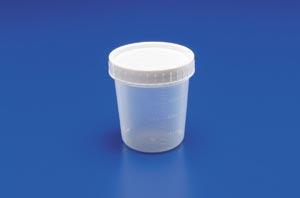 Specimen Container, 4½ oz, Graduated, Wide Mouth, Non-Sterile, No Caps, 500/cs