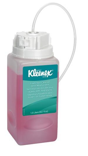 Skin Cleanser with Moisturizer, Foam, Antibacterial, 1500mL, 2/cs