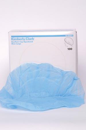 Bouffant Cap Spunbound, Blue, Large (24