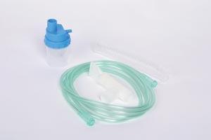 Nebulizer, 5-Piece, 7ft Star-Shaped Lumen Oxygen Tubing, T-Mouthpiece, 50/cs