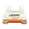 HurriPAK™ Periodontal Anesthetic Starter Kit, Wild Cherry & Pina Colada (1 fl. oz. bottle of each), 12 disposable periodontal irrigation syringes & tips, 2 Luer-Lock Dispensing Caps