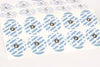 ECG Electrode, Monitoring, Foam 200, 20/sheet, 5 sheet/pk, 10 pk/cs