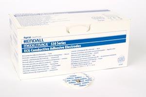 ECG Electrode, Diaphoretic, Foam 535, 5/pk, 1 pk/ctn, 120 ctn/cs