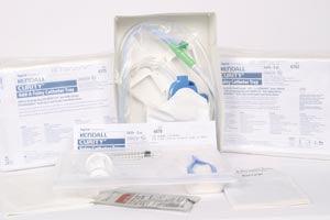 Foley Catheter Tray with #6208 Drain Bag 2000mL, Silicone, 14FR, 5cc Drain Bag, 10/cs (60-Day Dating; Non-Returnable)