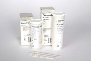 Chemstrip 5 OB (Leukocytes, Protein, Glucose, Blood, Nitrite), CLIA Waived, 100/vial (12 ea/plt)  (Item is Non-Returnable)