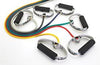 Resistance Tubing with Soft Grip Handles, Silver/ Super Heavy, 50", in Retail Clam-Shell Packaging, 12 ea/cs (020588)