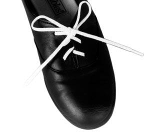 Shoe Laces, White, 3/16