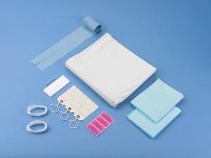 Post Mortem Bag, Heavy Duty, White, Wraparound Side Zipper Along Edge of Bag, 3 White Tags, 10/cs