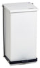 Step-On Can, 32 Qt, White (DROP SHIP ONLY)
