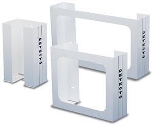 Glove Box Holder, Wall Mount, 2 Boxes, White (DROP SHIP ONLY)