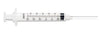 Syringe, Low Dead Space, 3mL, 22G x 1½", 100/bx