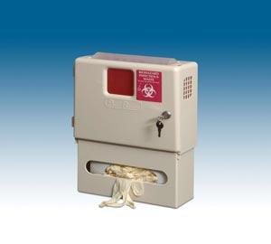 Combo Pak, Includes: 1-5 Qt Sharps Container (#141020), 1-Locking Wall Cabinet (#143002), & 1-Glove Box (#144002), 1/cs (Item is on allocation. Supplie may be limited or there may be longer than normal lead times)