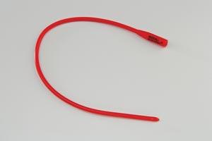 Urethral Red Rubber Catheter, 24FR, 12