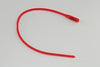 Urethral Red Rubber Catheter, 14FR, 12"L, 12/ctn