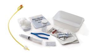 Universal Catheterization Tray, Foley Latex Catheter, 18FR, 5cc Specimen Container, 20/cs