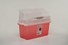Sharps Container, Translucent Red, 5 Qt, Junior, 14"H x 6"D x 13"W, 14/cs (15 cs/plt)
