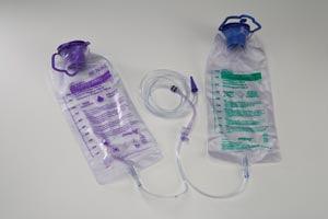1000mL Feed Set with 1000mL Flush Bag, 30/cs