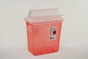 Sharps Container, 2 Gal, Lid, Red, 12¾"H x 7¼"D x 10½"W, 20/cs &nbsp;&nbsp;<strong style="color:red">Max weekly quantity allowed: 15</Strong>