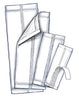 Insert Pad, 6Â½" x 17", Adhesive Strip, White, 100/cs