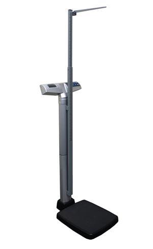 Digital Waist-High Stand-On Scale with Height Rod, Power Adapter ADPT31 Included, 460 lb/209 kg Capacity (DROP SHIP ONLY)