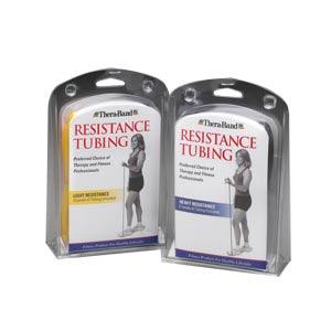 Resistance Tubing, Heavy (Blue & Black), 5 ft Cut Lengths in Retail Clam-Shell Packaging, 12 ea/cs