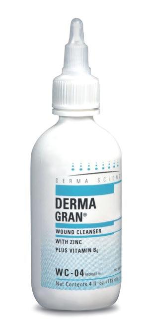 Wound Cleanser with Zinc, 4 oz, 12/cs