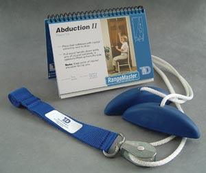Shoulder Pulley with Webbing Door Strap & Molded Rubber Handle (023039)