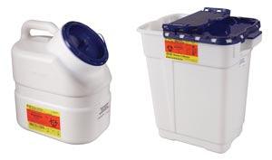 Collector, Pharmaceutical, 3 Gallon, Plug Cap, 12/cs (9 cs/plt)(Drop Ship Requires Pre-Approval)