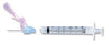 Needle, 23G x 1", 3mL, Luer-Lok™ Syringe, Detachable Needle, 50/bx, 6 bx/cs(Drop Ship Requires Pre-Approval)