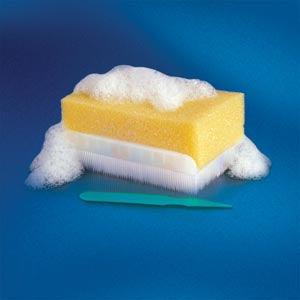 Scrub Brush, 4% CHG, Color Code Red, 30/pk, 10 pk/cs (Temp Sensitive; Non-Returnable)(Drop Ship Requires Pre-Approval)