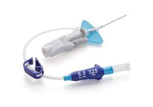 Closed IV Catheter System for Radiographic Power Injection, 18G x 1¼