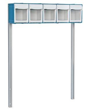 Detecto 5-Bin Organizer, w/ Accessory Bridge (DROP SHIP ONLY)