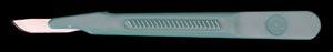 Scalpel, Stainless Steel, Size 10, Green Handle, Disposable, Sterile, 10/bx (DROP SHIP ONLY)