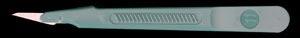 Scalpel, Stainless Steel, Size 11, Green Handle, Disposable, Sterile, 10/bx (DROP SHIP ONLY)