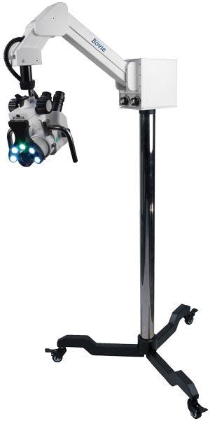 Colpo-Master™ I Swing Arm Colposcope 110V 45° Binocular Zoom Head, 3 Leg Base  (DROP SHIP ONLY)