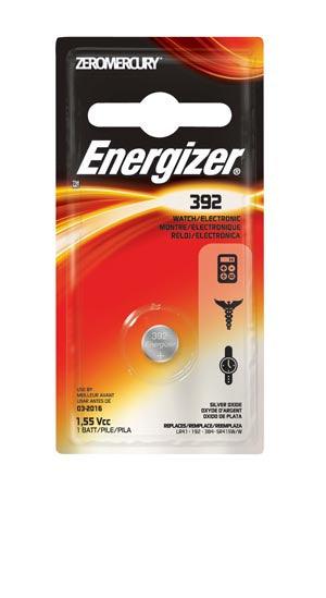 Battery, Silver Oxide, 1.5V, MAH: 42 (Watch Battery) 6/pk, 12 pk/cs