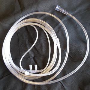 Nasal Oxygen Cannula, Adult, Flared, Curved Tip, 7' Star Tubing, 50/cs (84 cs/plt) (Rx - A Valid Medical Device License at Time of Purchase is Required for this Item) (US Only, Excluding IN and ND) (Item is Non-Returnable)