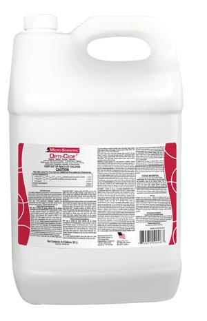 Opti-Cide3 Disinfectant, 2Â½ Gallon & Spigot, 2/cs  (Contenental US Only) (Item is considered HAZMAT and cannot ship via Air or to AK, GU, HI, PR, VI)