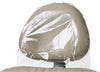 Headrest Covers, 9.5" x 11", Clear, Plastic, 250/bx (4 bx/cs, 84 cs/plt)