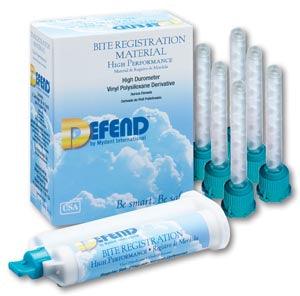 Bite Registration, Super Fast Set, Unflavored, 2x50 Ml cartridges + 6 teal mixing tips/pk