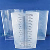 Triangular Graduate, Polypropylene, Graduated, Black Print, Translucent, 10/slv, 20 slv/cs (25 cs/plt)